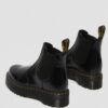 2976 Smooth Leather Platform Chelsea Boots