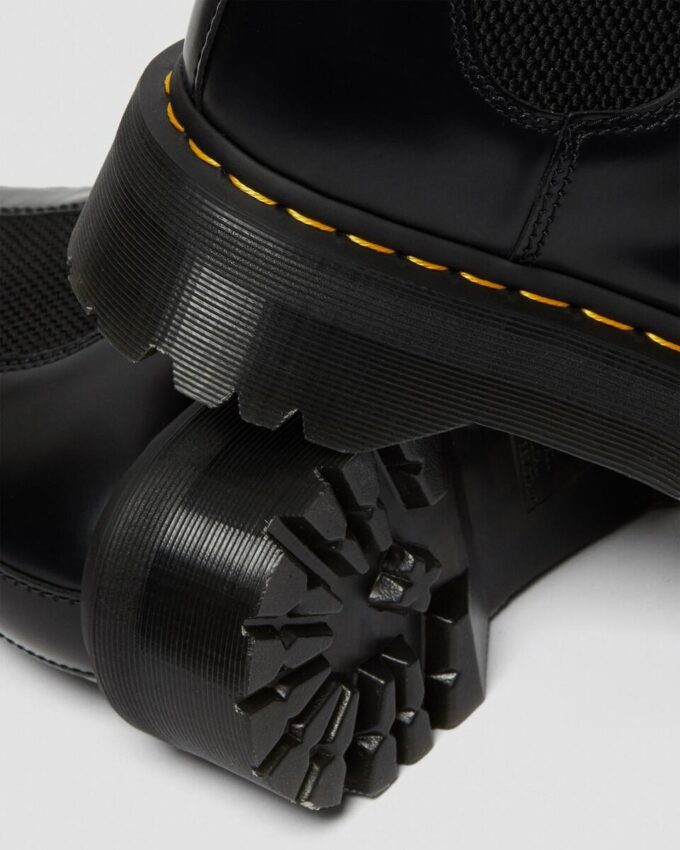 2976 Smooth Leather Platform Chelsea Boots