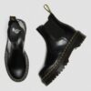 2976 Smooth Leather Platform Chelsea Boots