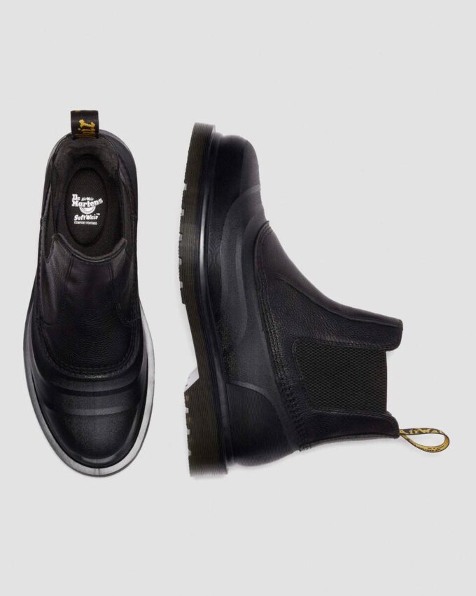 2976 SUB Water-Resistant Leather Chelsea Boots