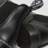 2976 White Stitch Smooth Leather Chelsea Boots