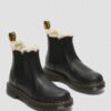 2976 Women's Women's Faux Fur Lined Chelsea Boots