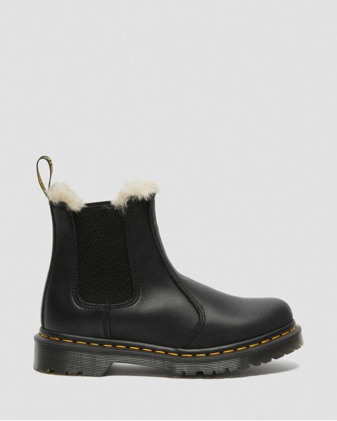 2976 Women's Women's Faux Fur Lined Chelsea Boots