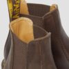 2976 Yellow Stitch Crazy Horse Leather Chelsea Boots
