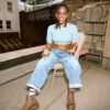 2976 Yellow Stitch Crazy Horse Leather Chelsea Boots