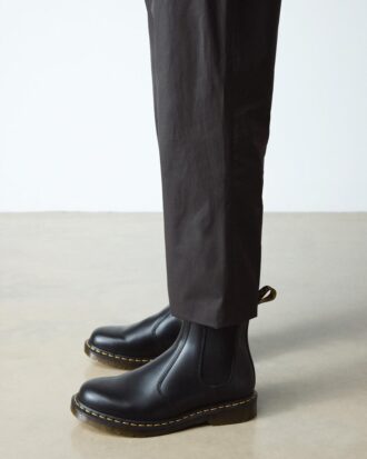 2976 Yellow Stitch Smooth Leather Chelsea Boots