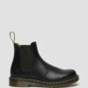 2976 Yellow Stitch Smooth Leather Chelsea Boots