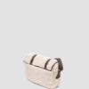 7 INCH SATCHEL Leather and Faux Fur Satchel