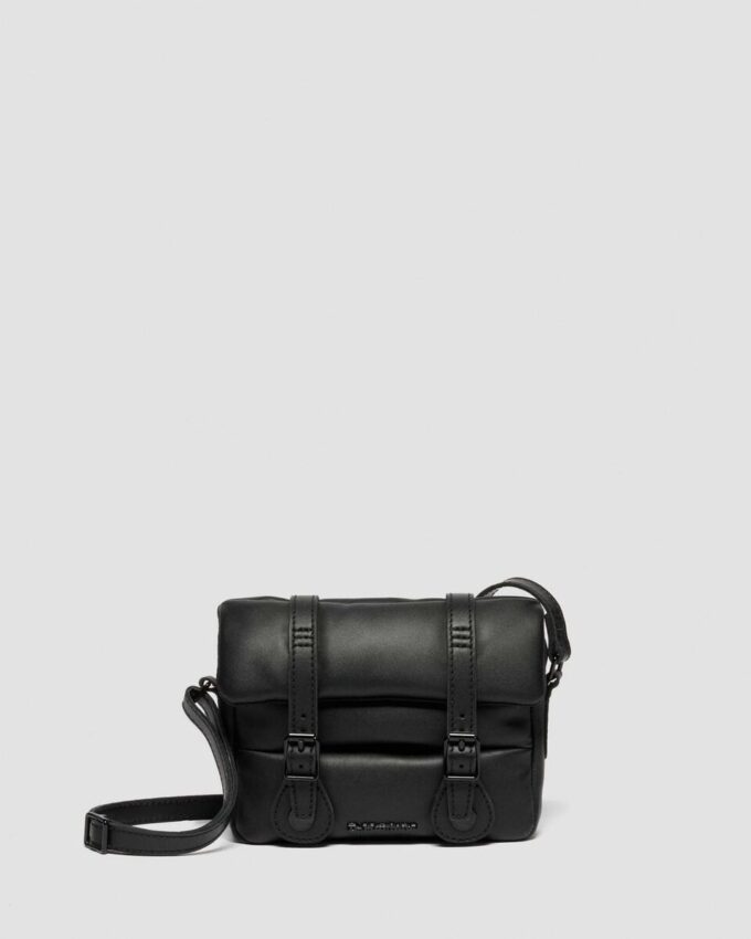 7 Inch Satchel Padded Leather Bag