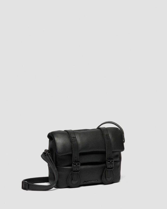 7 Inch Satchel Padded Leather Bag