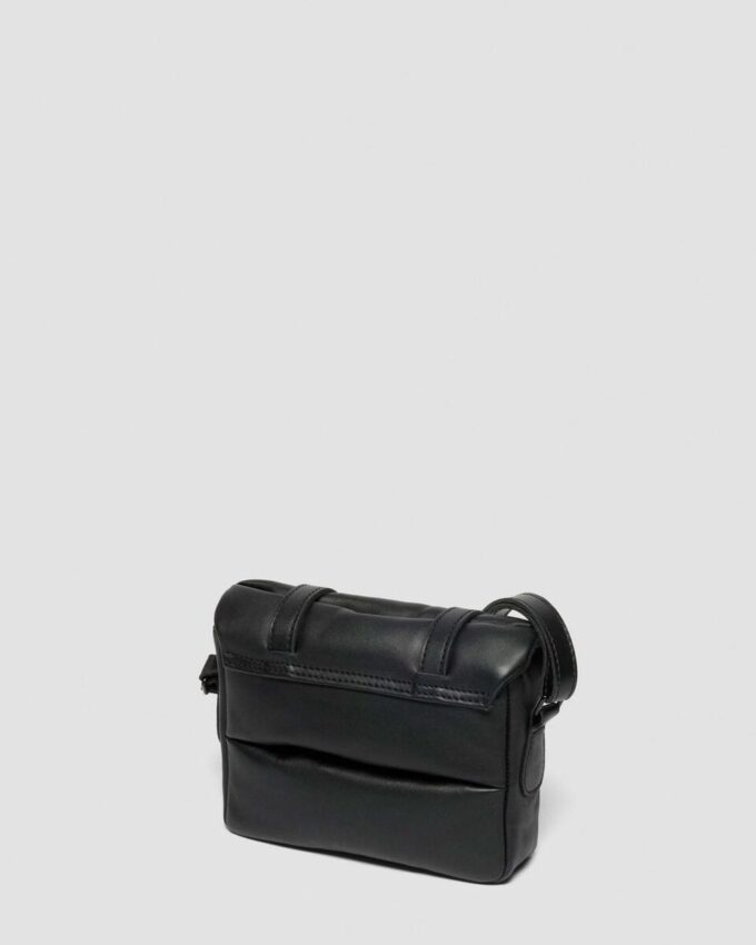 7 Inch Satchel Padded Leather Bag