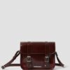 7 INCH SATCHEL Vegan Crossbody Bag