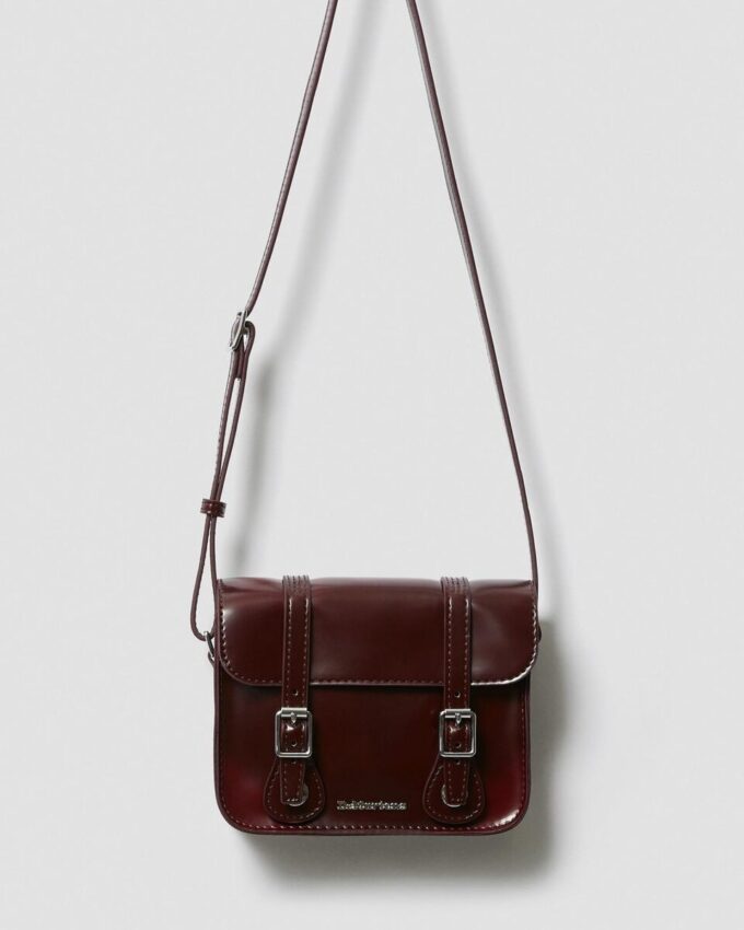 7 INCH SATCHEL Vegan Crossbody Bag