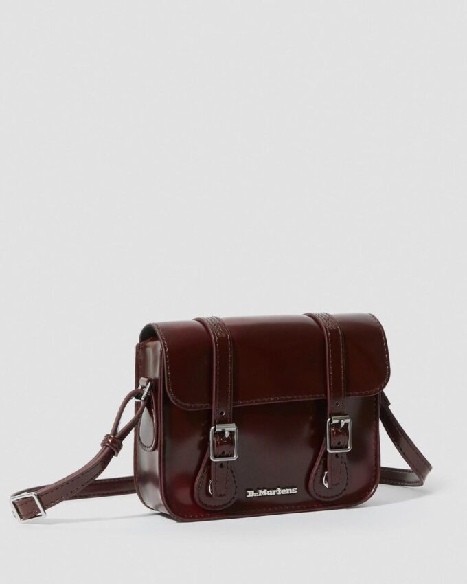 7 INCH SATCHEL Vegan Crossbody Bag