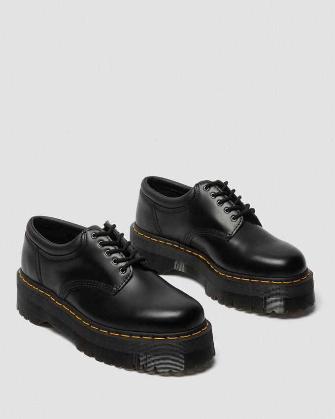 8053 Leather Platform Casual Shoes
