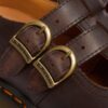 8065 Crazy Horse Leather Mary Jane Shoes