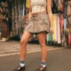 8065 Crazy Horse Leather Mary Jane Shoes