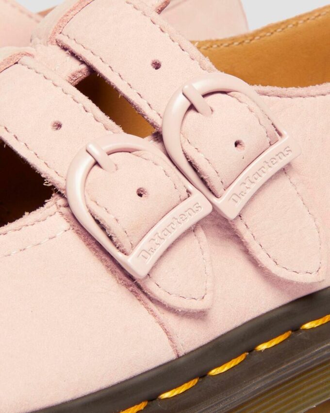 8065 Nubuck Leather Mary Jane Shoes