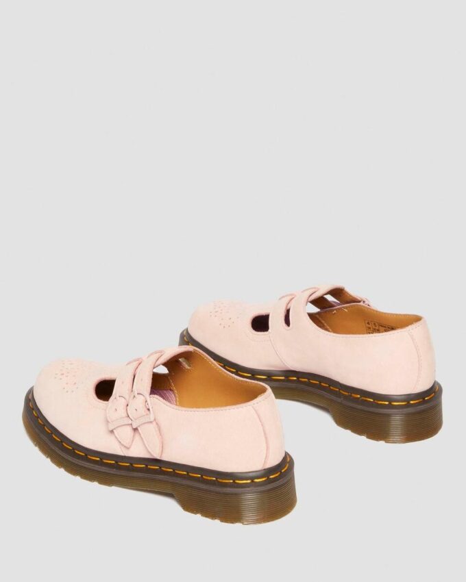 8065 Nubuck Leather Mary Jane Shoes