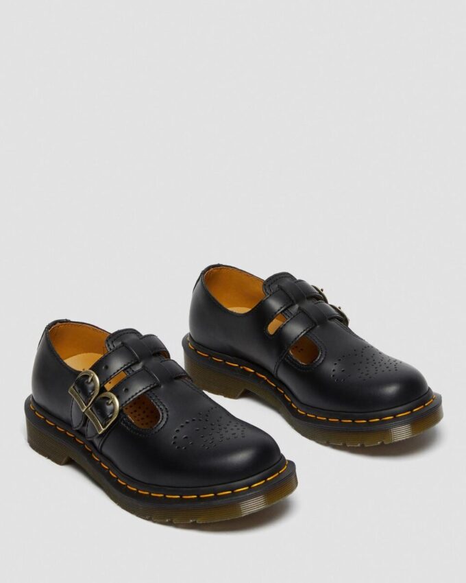 8065 Smooth Leather Mary Jane Shoes