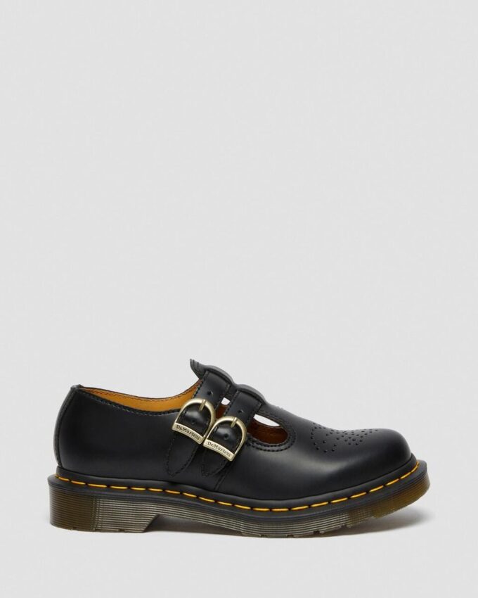 8065 Smooth Leather Mary Jane Shoes