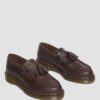 Adrian Crazy Horse Leather Tassel Loafers