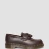 Adrian Crazy Horse Leather Tassel Loafers