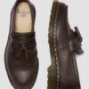 Adrian Crazy Horse Leather Tassel Loafers