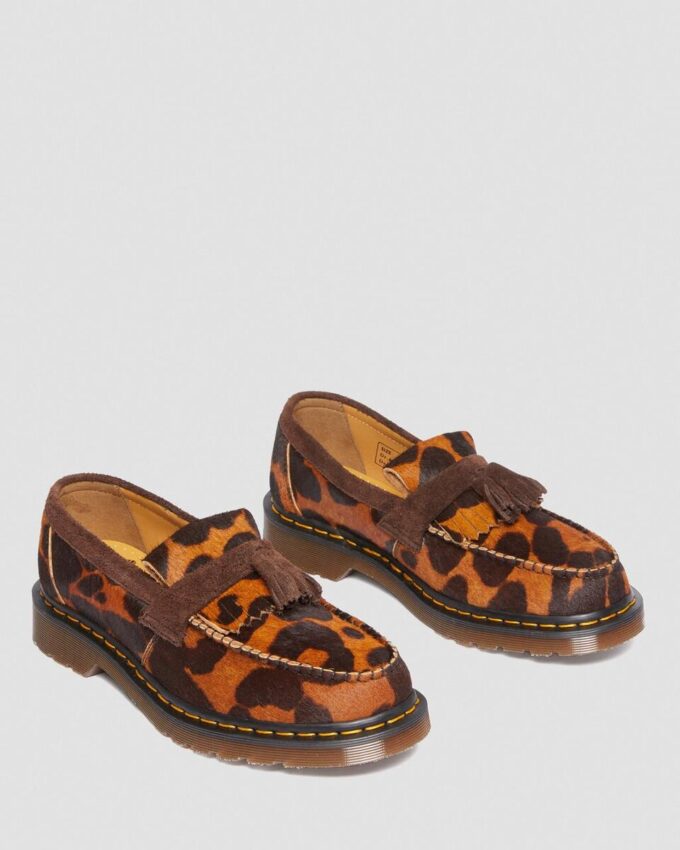 Adrian Made in England Hair On Tassel Loafers