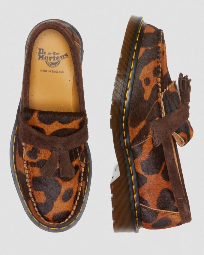 Adrian Made in England Hair On Tassel Loafers