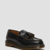 Adrian Vintage Made In England Quilon Leather Tassel Loafers