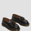 Adrian Vintage Made In England Quilon Leather Tassel Loafers