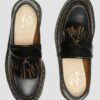 Adrian Vintage Made In England Quilon Leather Tassel Loafers