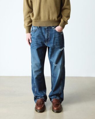 Adrian Yellow Stitch Ambassador Leather Loafers