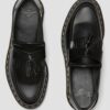 Adrian Yellow Stitch Leather Tassel Loafers