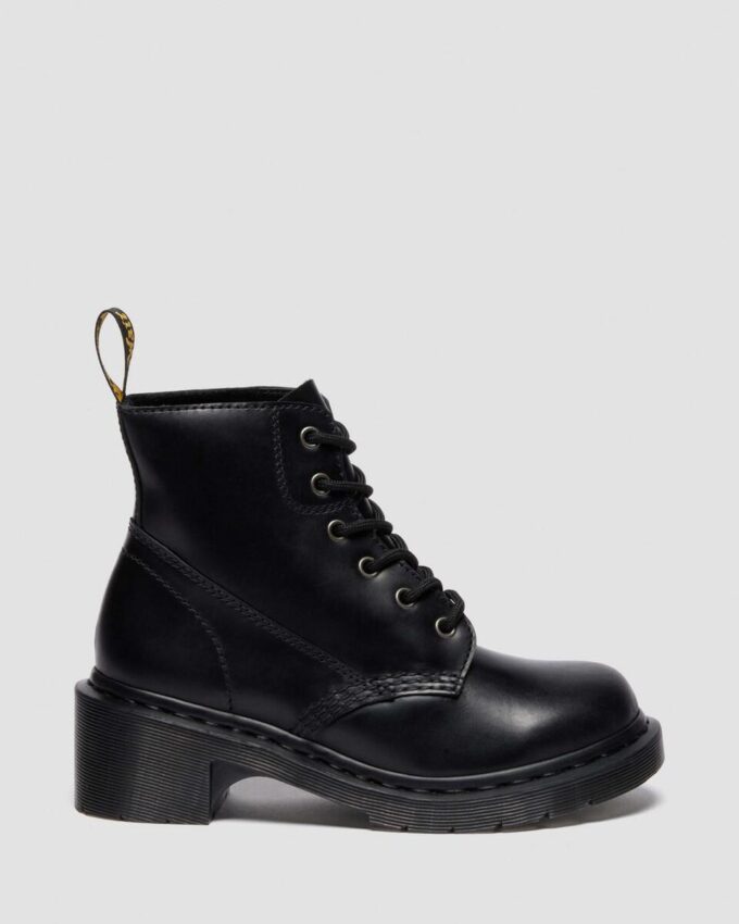ALDERSTONE Orleans Leather Lace Up Ankle Boots