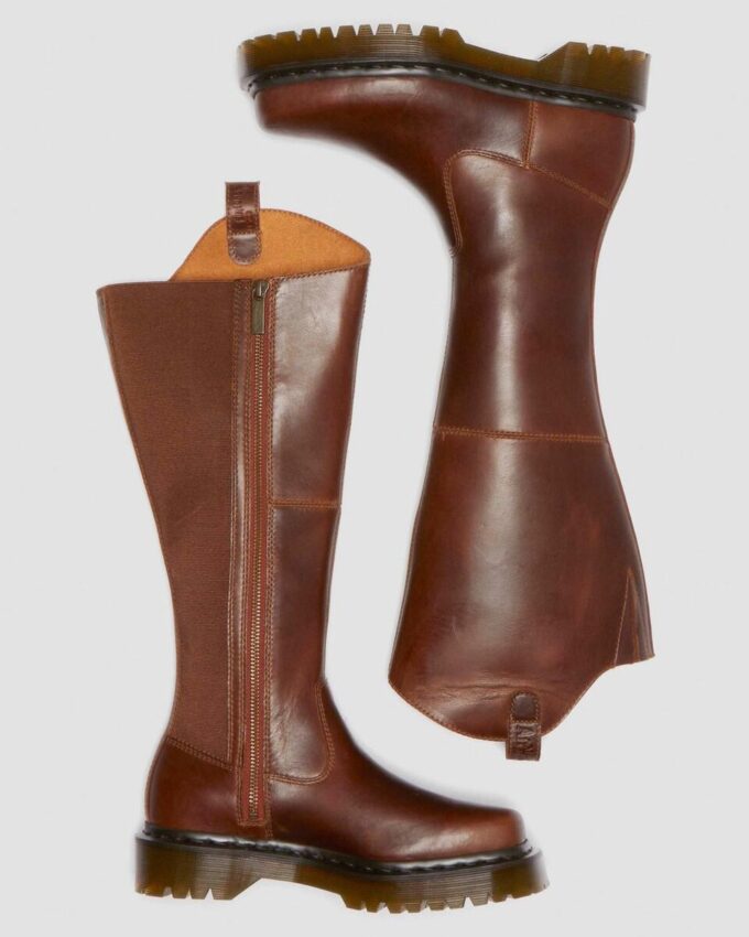 Amaayah Knee High Leather Boots