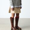 Amaayah Knee High Leather Boots