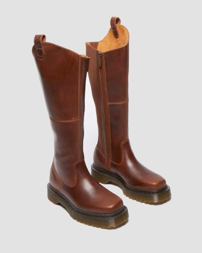 Amaayah Knee High Leather Boots
