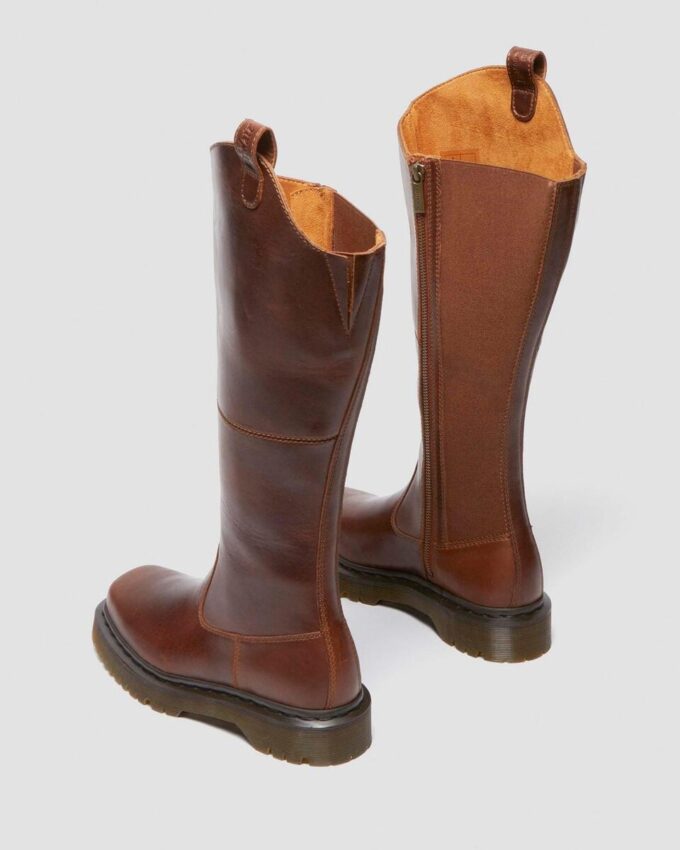 Amaayah Knee High Leather Boots
