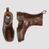 Amaayah Lo Orleans Leather Chelsea Boots