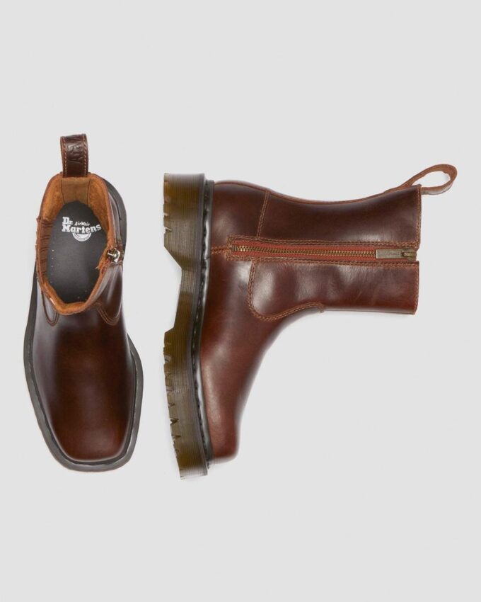 Amaayah Lo Orleans Leather Chelsea Boots