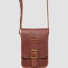 Ambassador Leather Reporter Bag