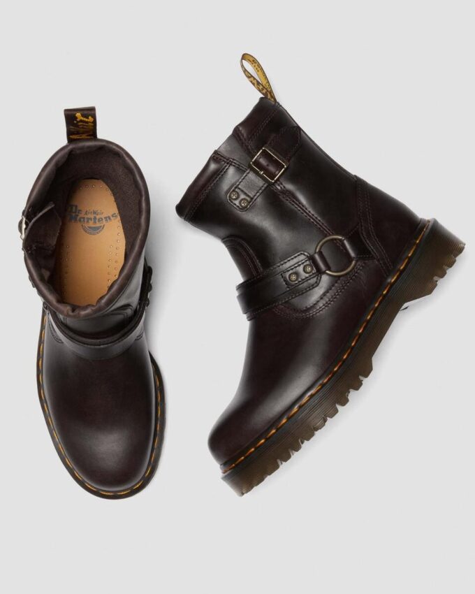 Anistone Harness Crazy Horse Biker Boots