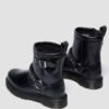 Anistone Harness Orleans Leather Biker Boots