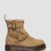 Anistone Harness Suede Biker Boots