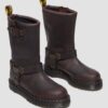 Anistone Hi Leather Biker Boots