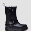 ANISTONE HI Leather Biker Boots