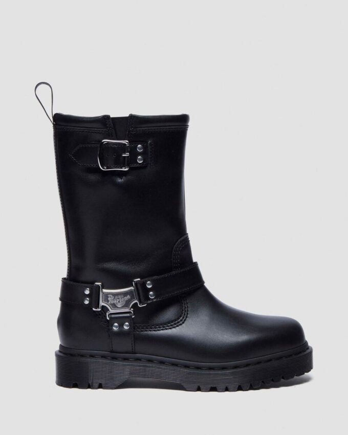 ANISTONE HI Leather Biker Boots