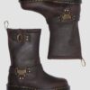 Anistone Hi Leather Biker Boots